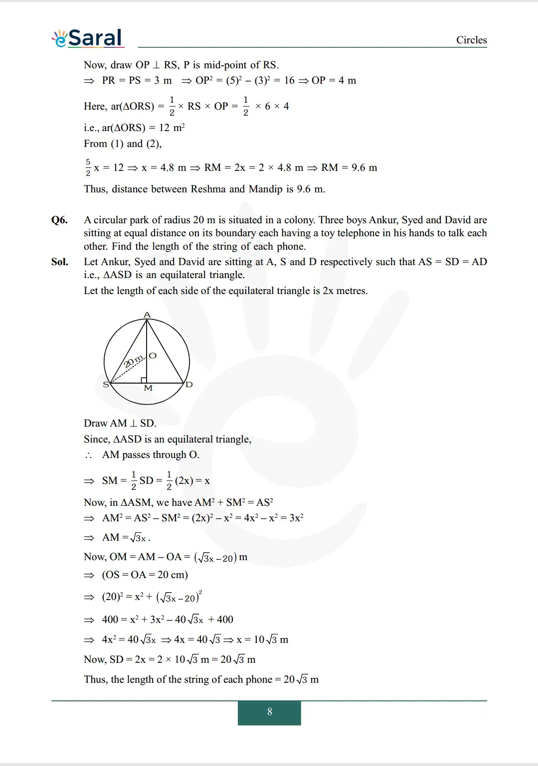 NCERT Solutions for Class 9 Maths chapter 10 Image 9
