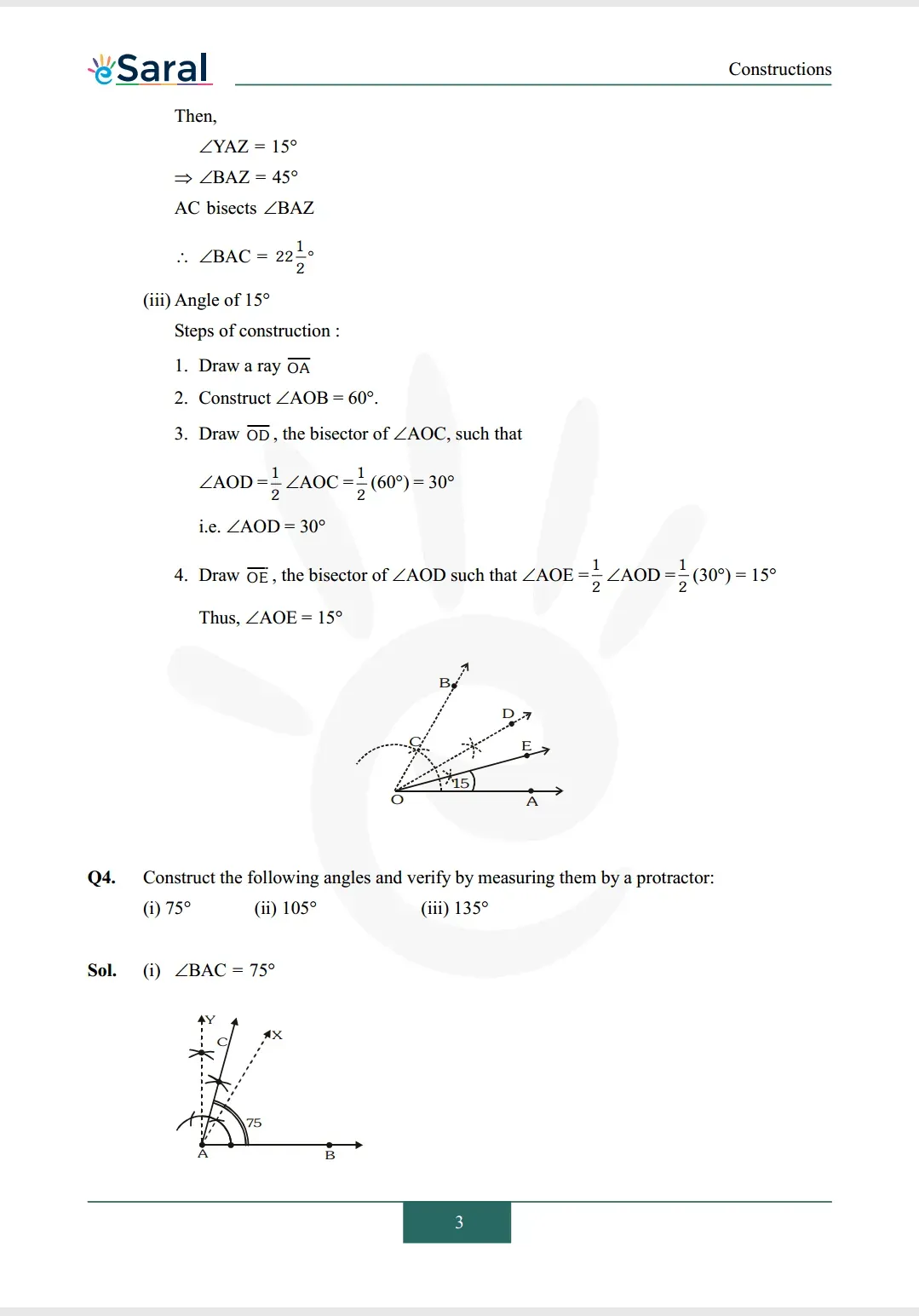 Class 9 maths chapter 11 exercise 11.1 solutions Image 3