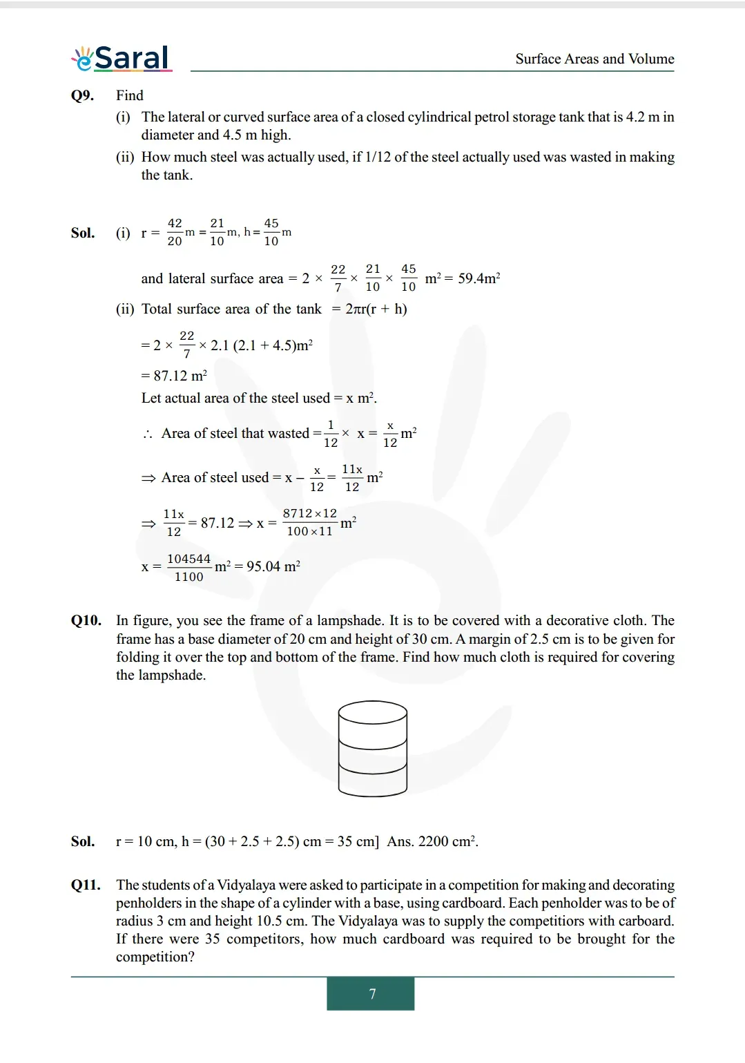 Class 9 maths chapter 13 exercise 13.2 solutions Image 4