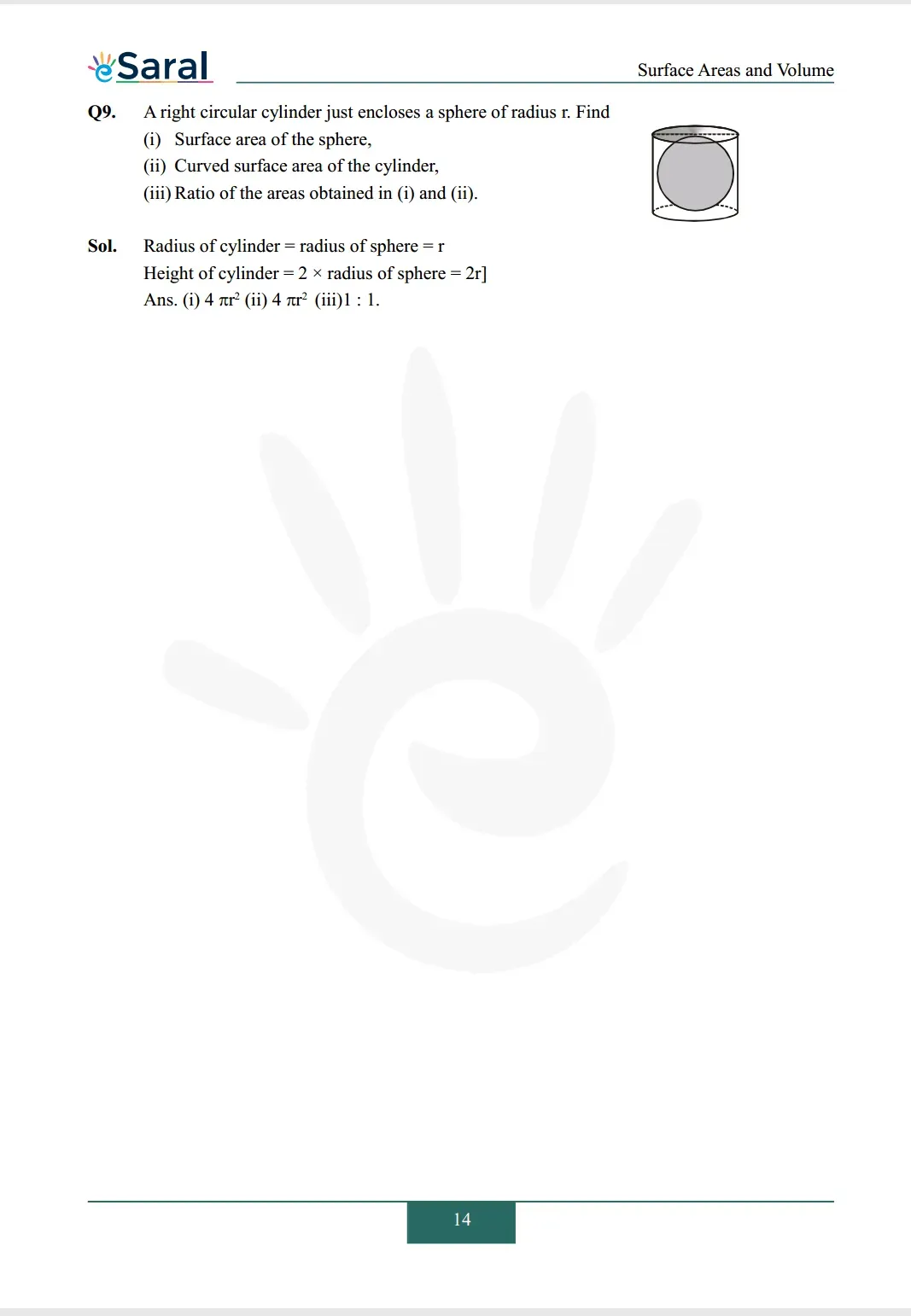 Class 9 maths chapter 13 exercise 13.4 solutions Image 3