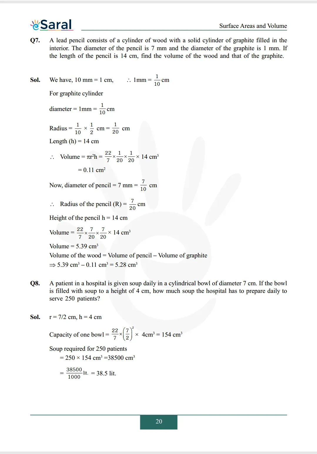 Class 9 maths chapter 13 exercise 13.6 solutions Image 3