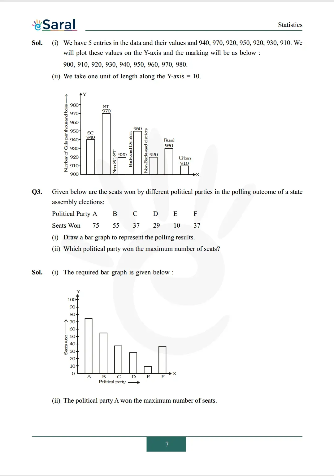 Class 9 maths chapter 14 exercise 14.3 solutions Image 2
