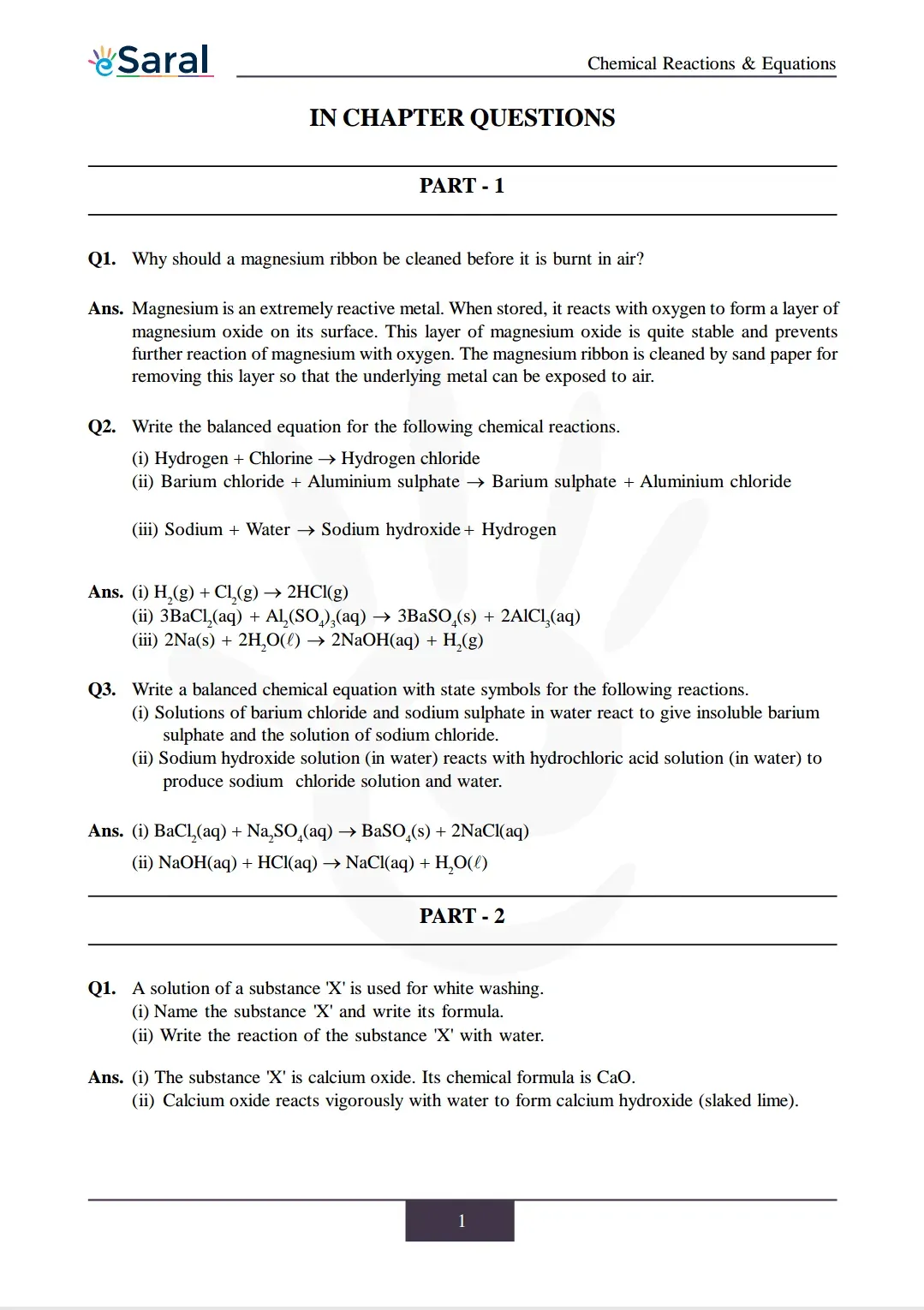 NCERT Solutions for class 10 Science Chapter 1 Image 2