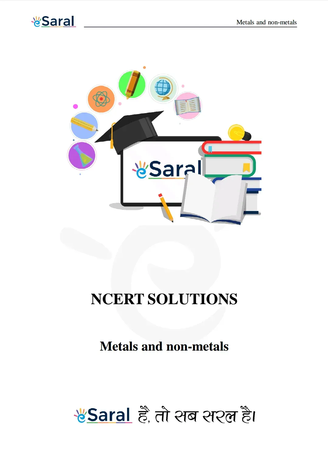NCERT Solutions for Class 10 Science Chapter 3 Image 1