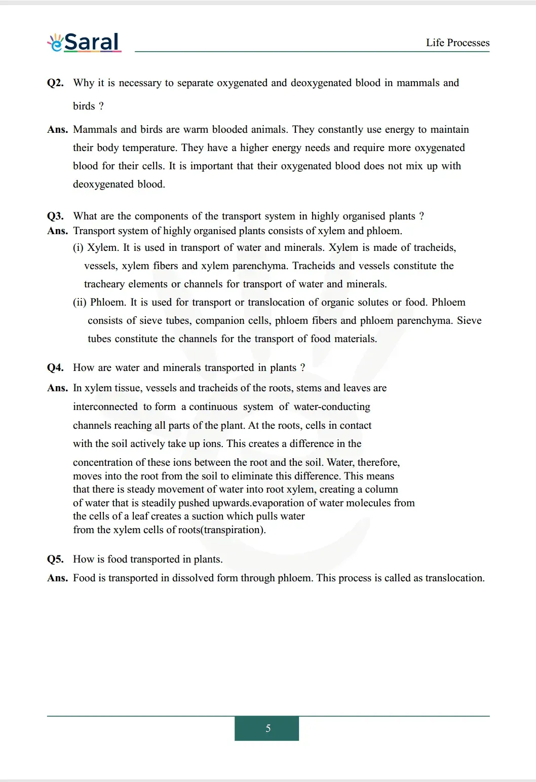 NCERT Solutions for Class 10 Science Chapter 6 Image 5