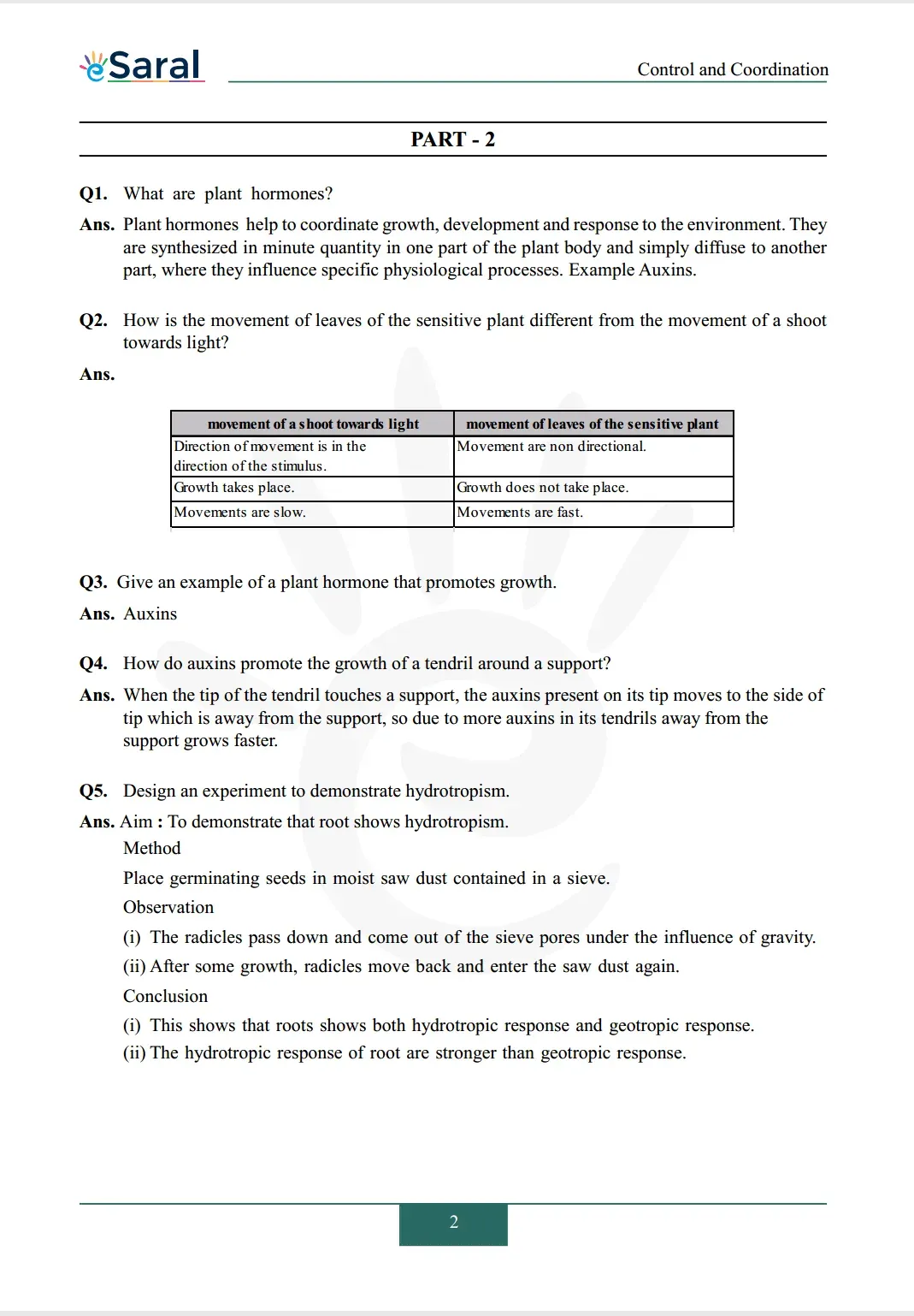 NCERT Solutions for Class 10 Science Chapter 7 Image 2