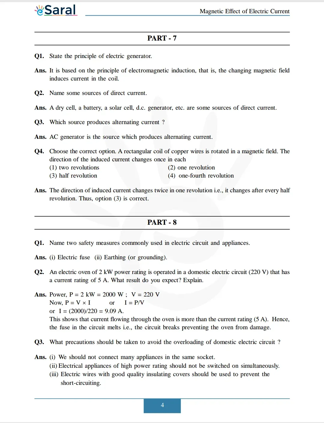 NCERT Solutions for Class 10 Science Chapter 13 Image 6