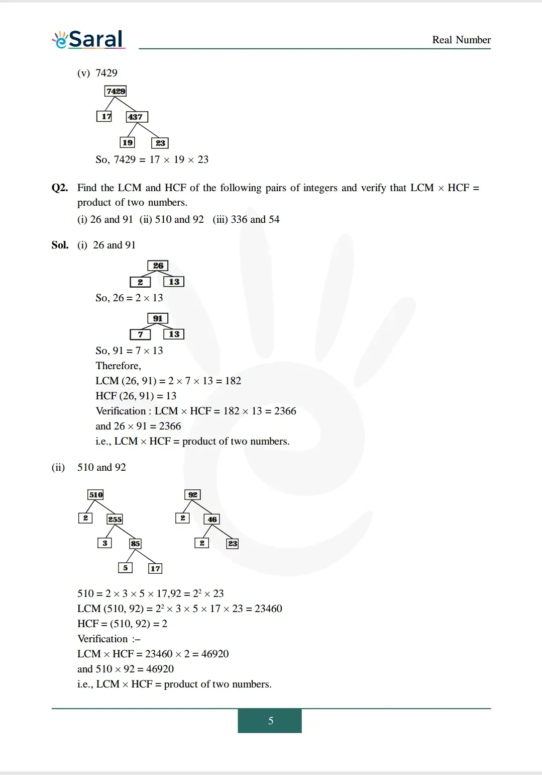Class 10 Maths Chapter 1 exercise 1.2 solutions Image 2