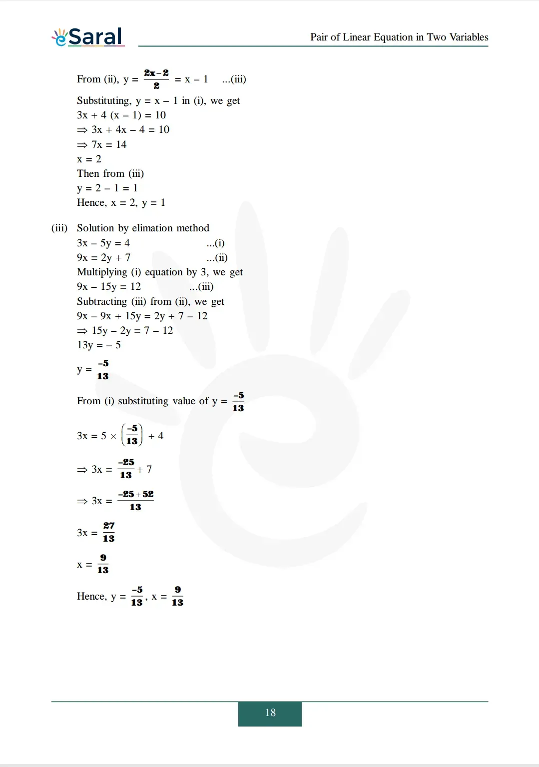 Class 10 Maths Chapter 3 exercise 3.4 solutions Image 2