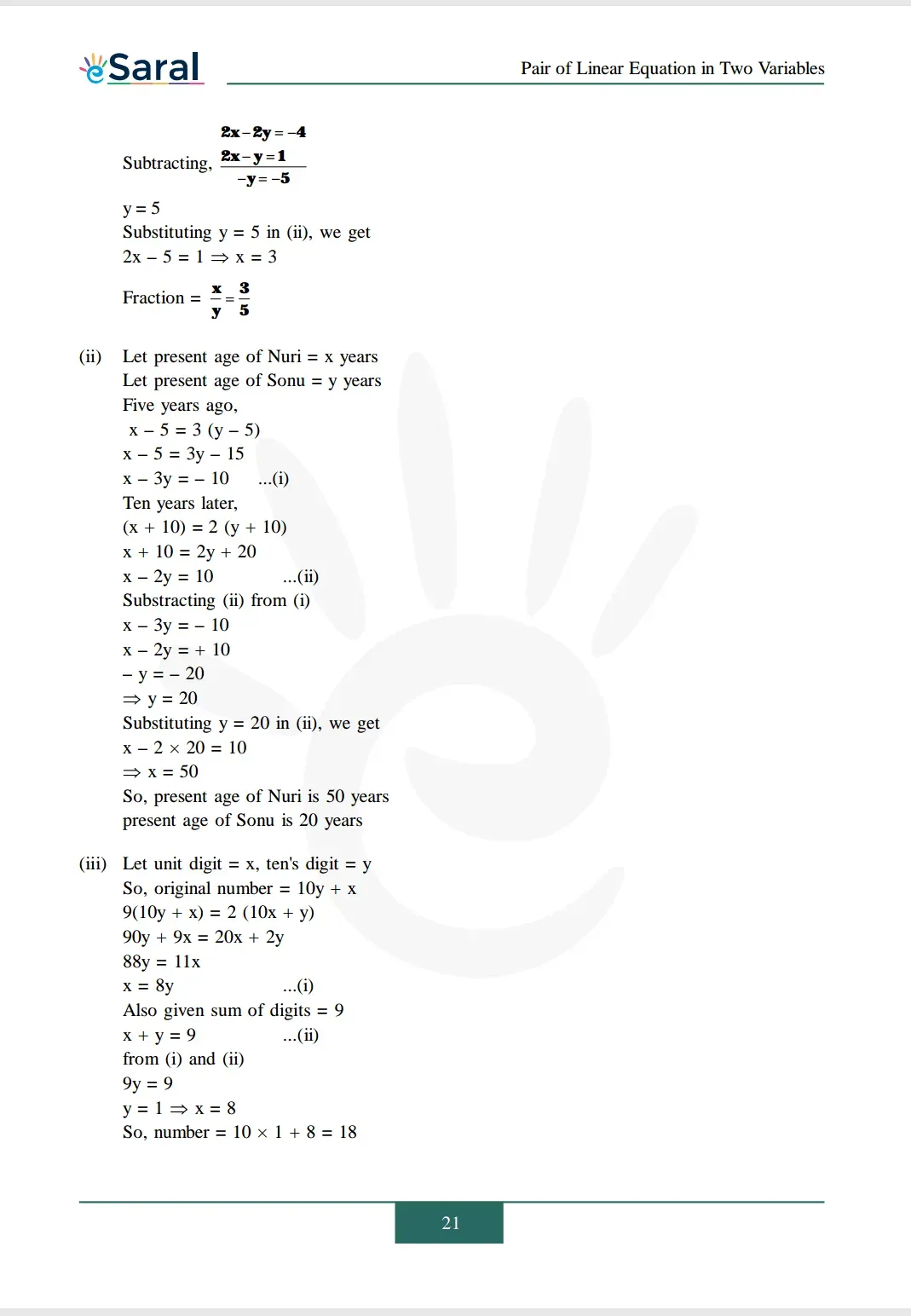 Class 10 Maths Chapter 3 exercise 3.4 solutions Image 5