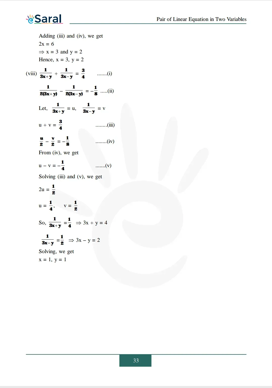 Class 10 Maths Chapter 3 exercise 3.6 solutions Image 5