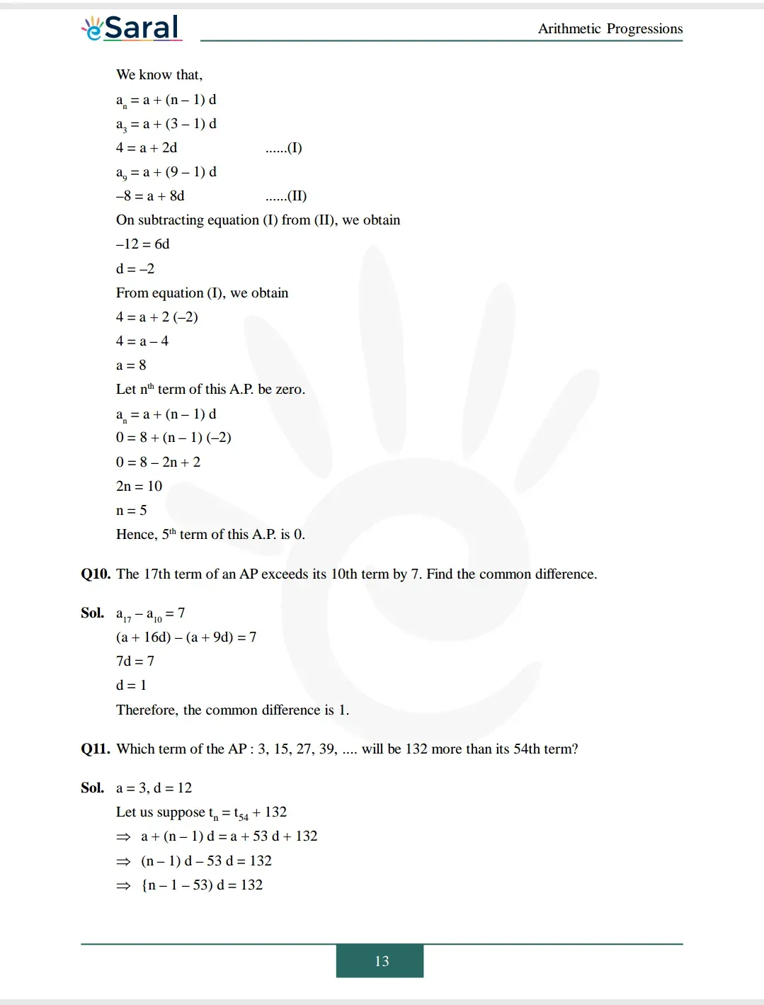 Class 10 Maths Chapter 5 exercise 5.2 solutions Image 6