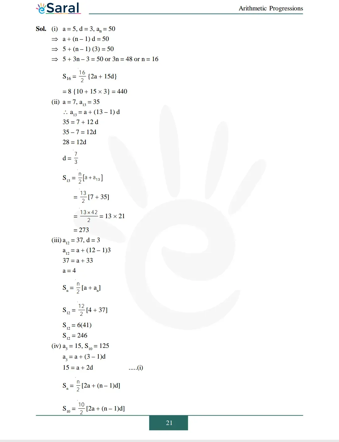 Class 10 Maths Chapter 5 exercise 5.3 solutions Image 4