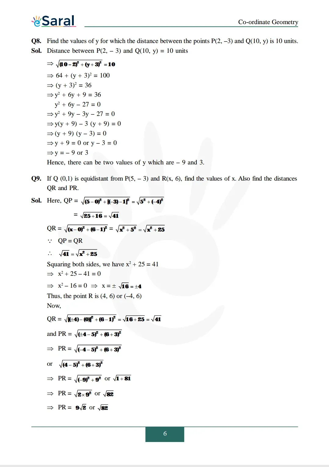Class 10 Maths Chapter 7 exercise 7.1 solutions Image 6