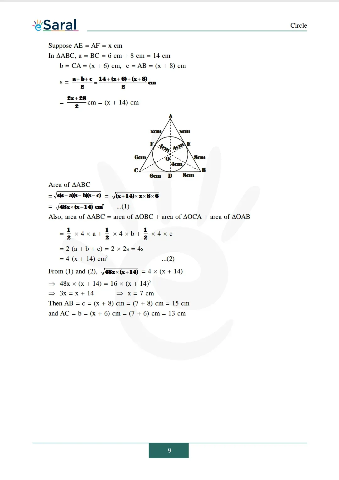Class 10 Maths Chapter 10 exercise 10.2 solutions Image 9