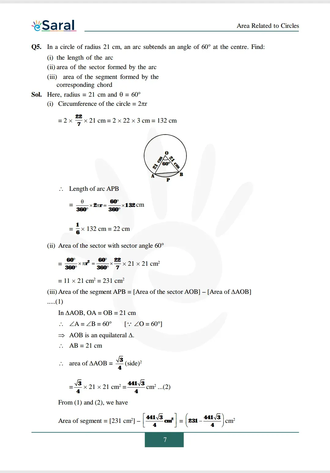 Class 10 Maths Chapter 12 exercise 12.2 solutions Image 3