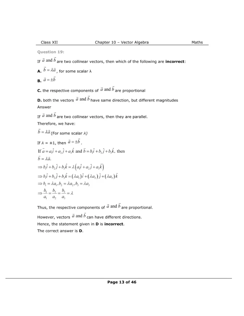 NCERT Class 12 Maths Chapter 10 Exercise 10.2 Solutions Image 10