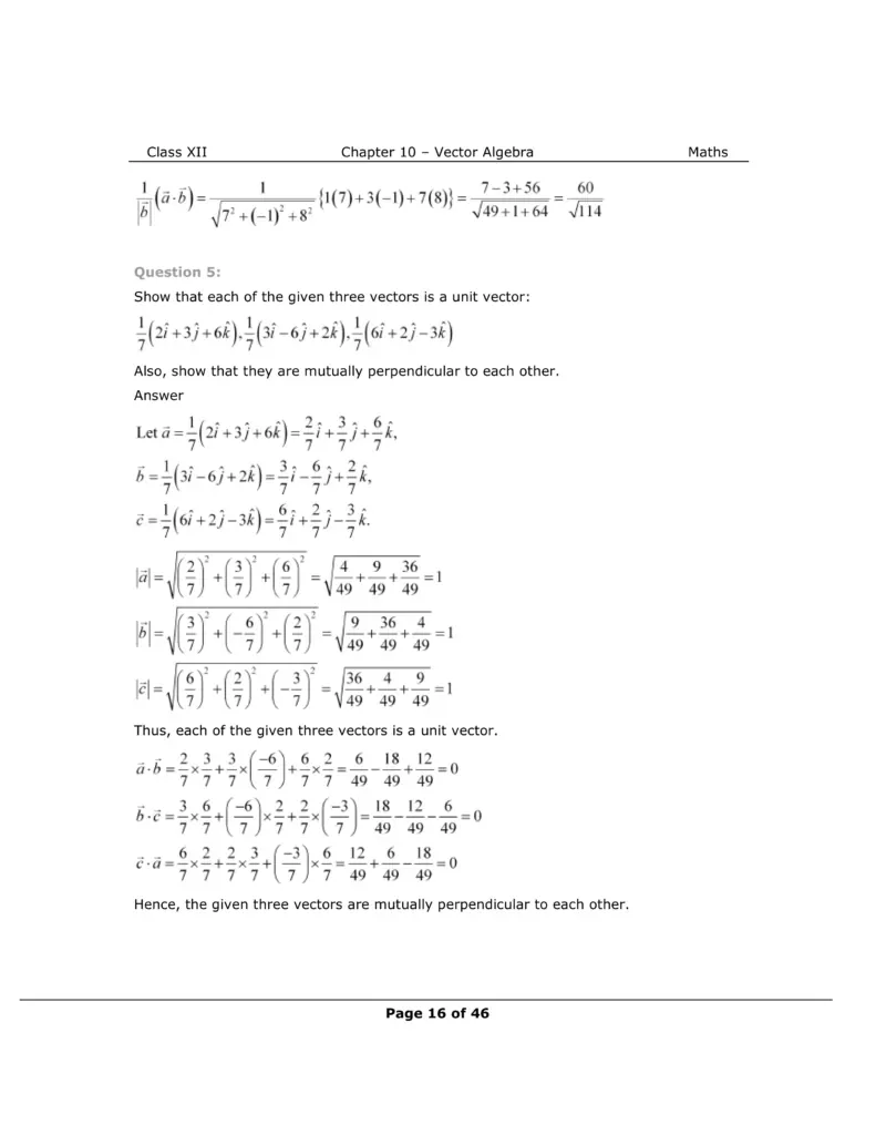 NCERT Class 12 Maths Chapter 10 Exercise 10.3 Solutions Image 3