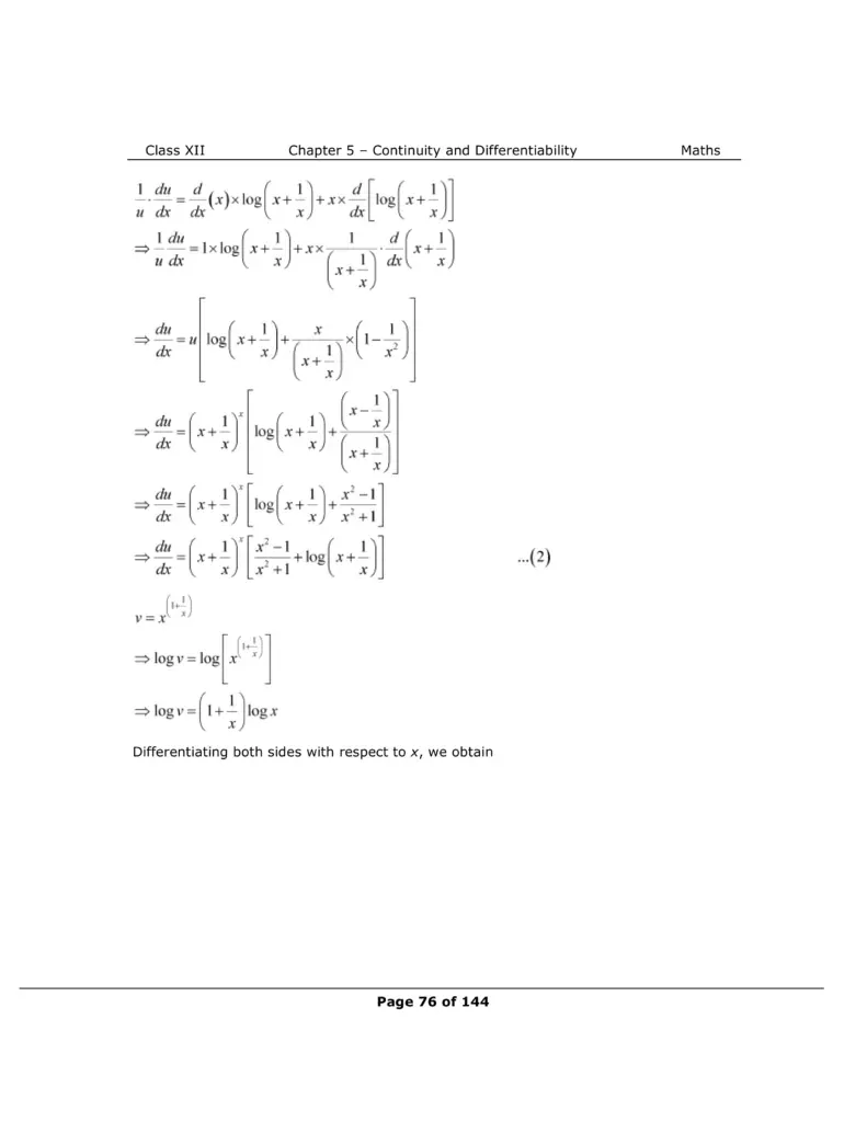 NCERT Class 12 Maths Chapter 5 Exercise 5.5 Solutions Image 6
