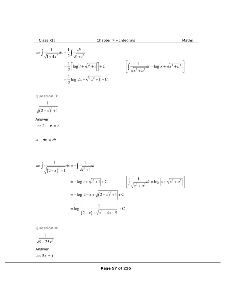 NCERT Class 12 Maths Chapter 7 Exercise 7.4 Solutions Image 2