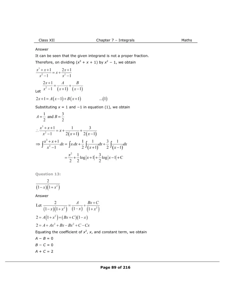 NCERT Class 12 Maths Chapter 7 Exercise 7.5 Solutions Image 9