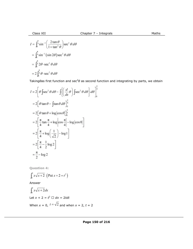 NCERT Class 12 Maths Chapter 7 Exercise 7.10 Solutions Image 3