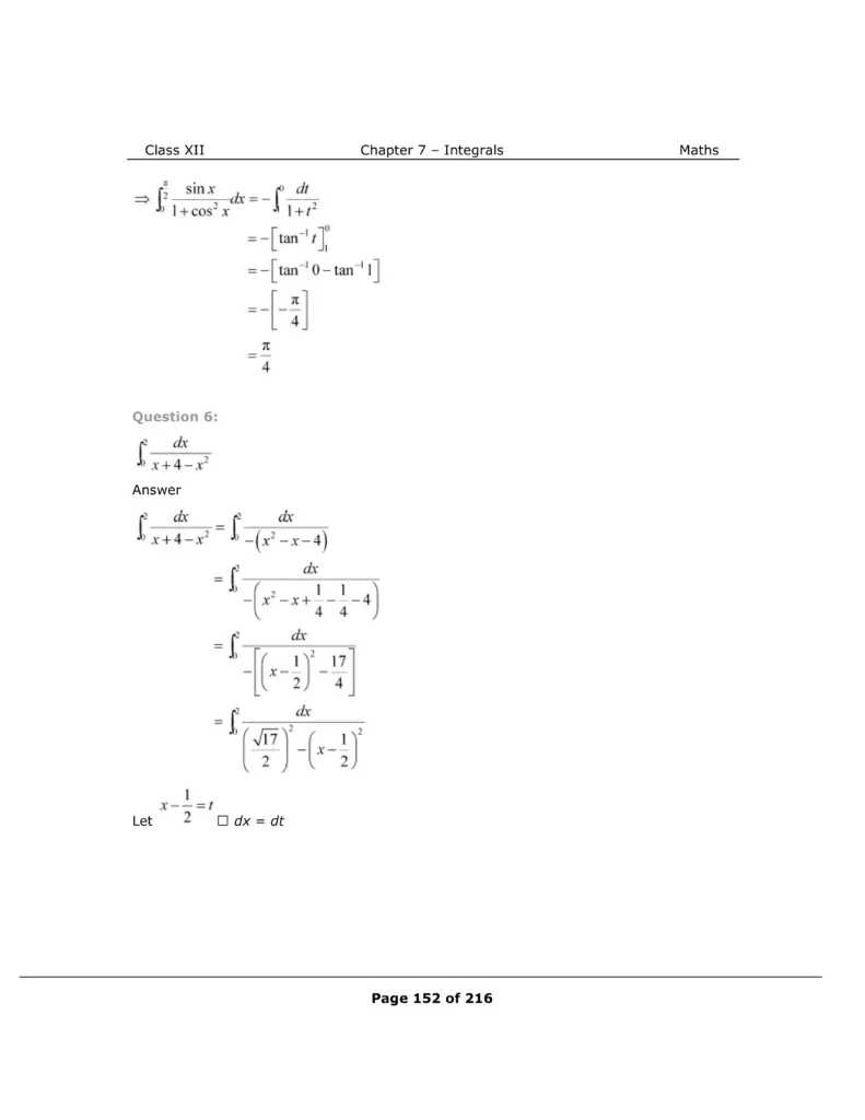 NCERT Class 12 Maths Chapter 7 Exercise 7.10 Solutions Image 5