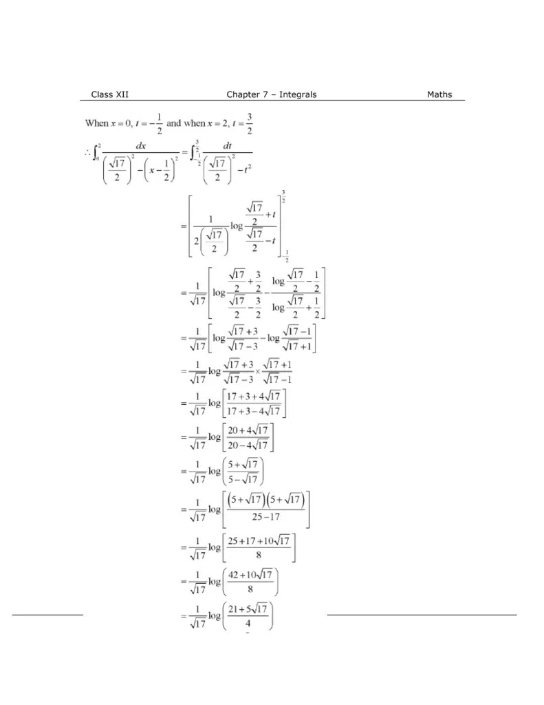 NCERT Class 12 Maths Chapter 7 Exercise 7.10 Solutions Image 6