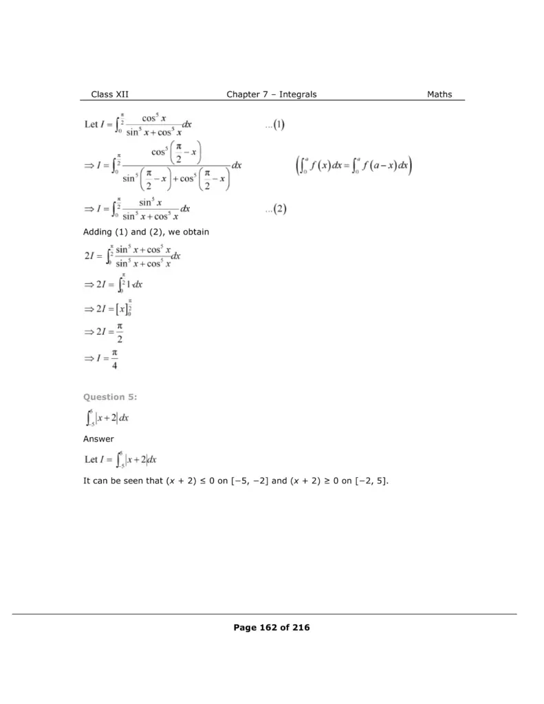 NCERT Class 12 Maths Chapter 7 Exercise 7.11 Solutions Image 4