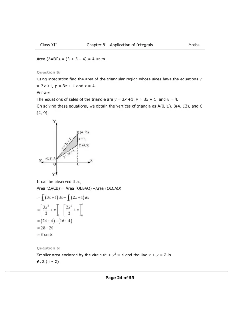 NCERT Class 12 Maths Chapter 8 Exercise 8.2 Solutions Image 7