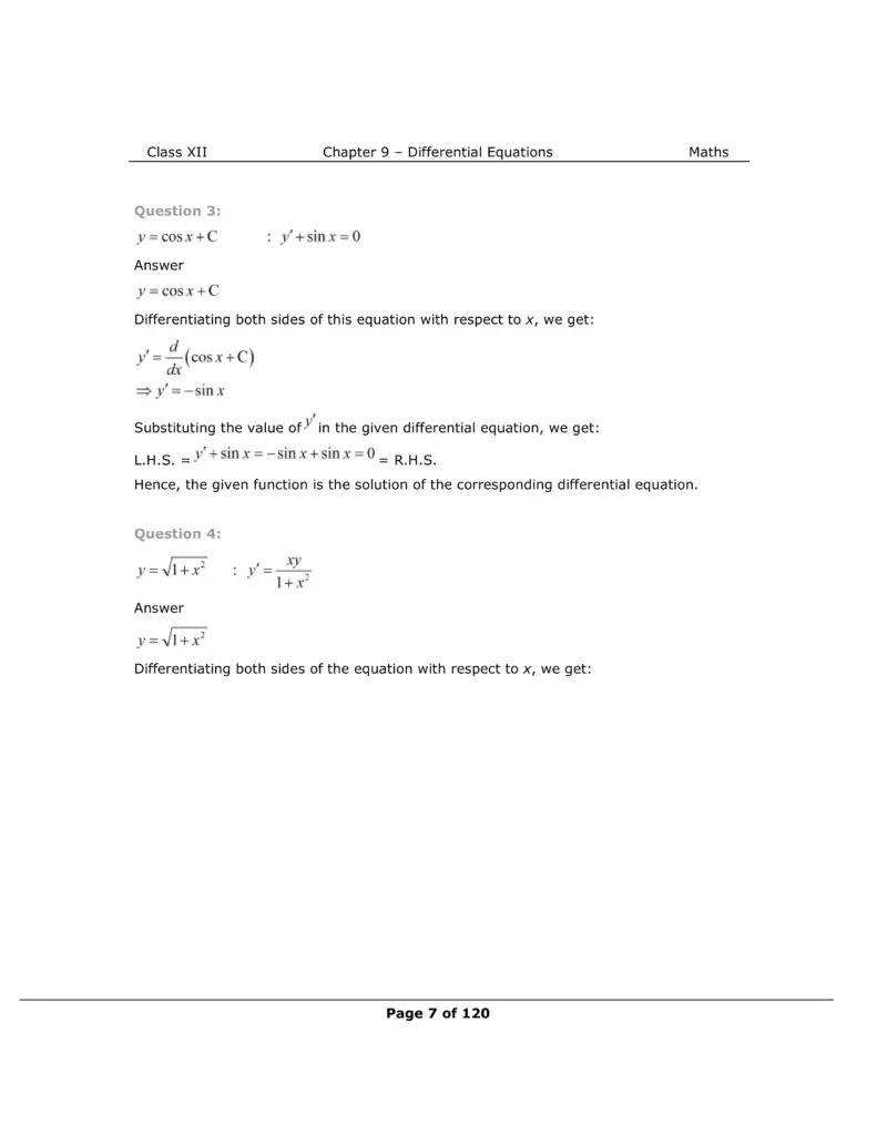 NCERT Class 12 Maths Chapter 9 Exercise 9.2 Solutions Image 2