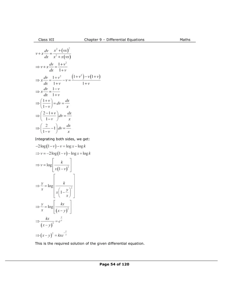 NCERT Class 12 Maths Chapter 9 Exercise 9.5 Solutions Image 2