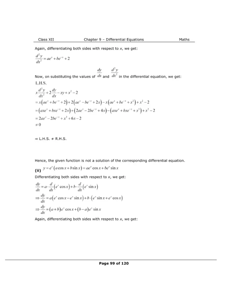 NCERT Solutions For Class 12 Maths Chapter 9 Miscellaneous Exercise Image 3