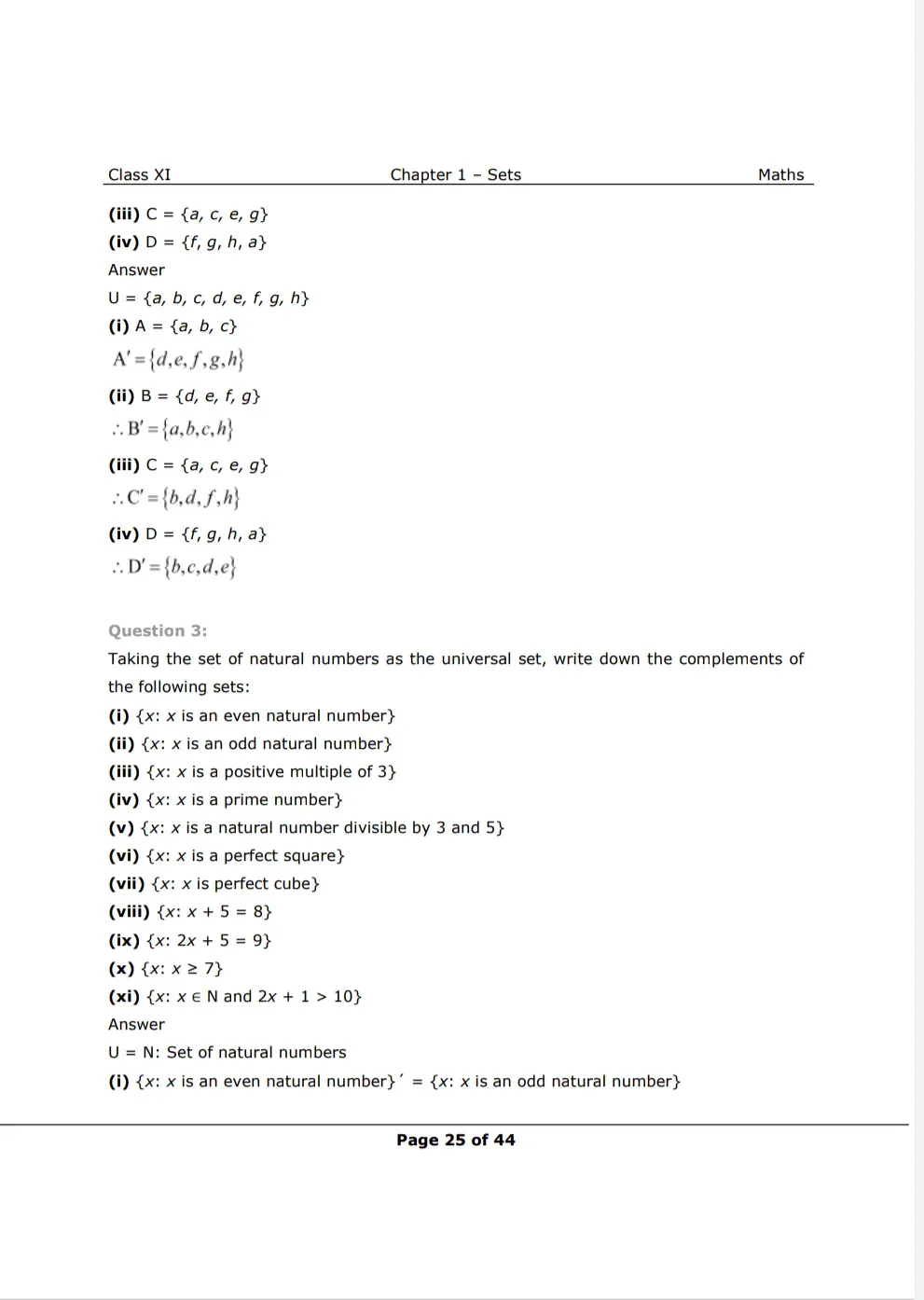 Class 11 Maths NCERT Solutions Chapter 1 Exercise 1.5 Image 3
