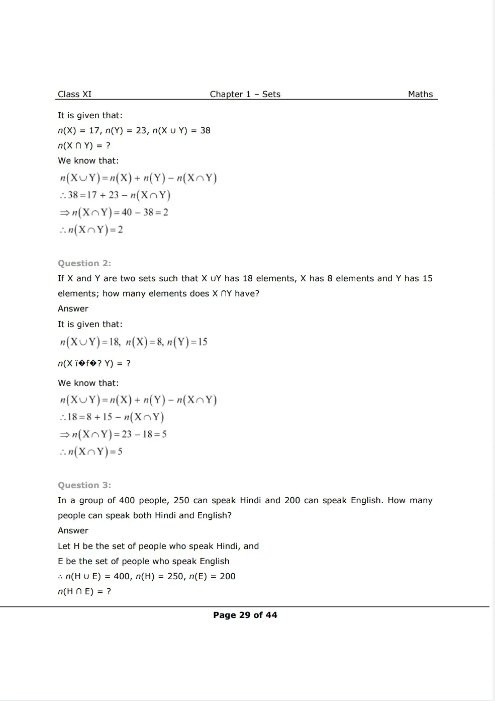 Class 11 Maths NCERT Solutions Chapter 1 Exercise 1.6 Image 2