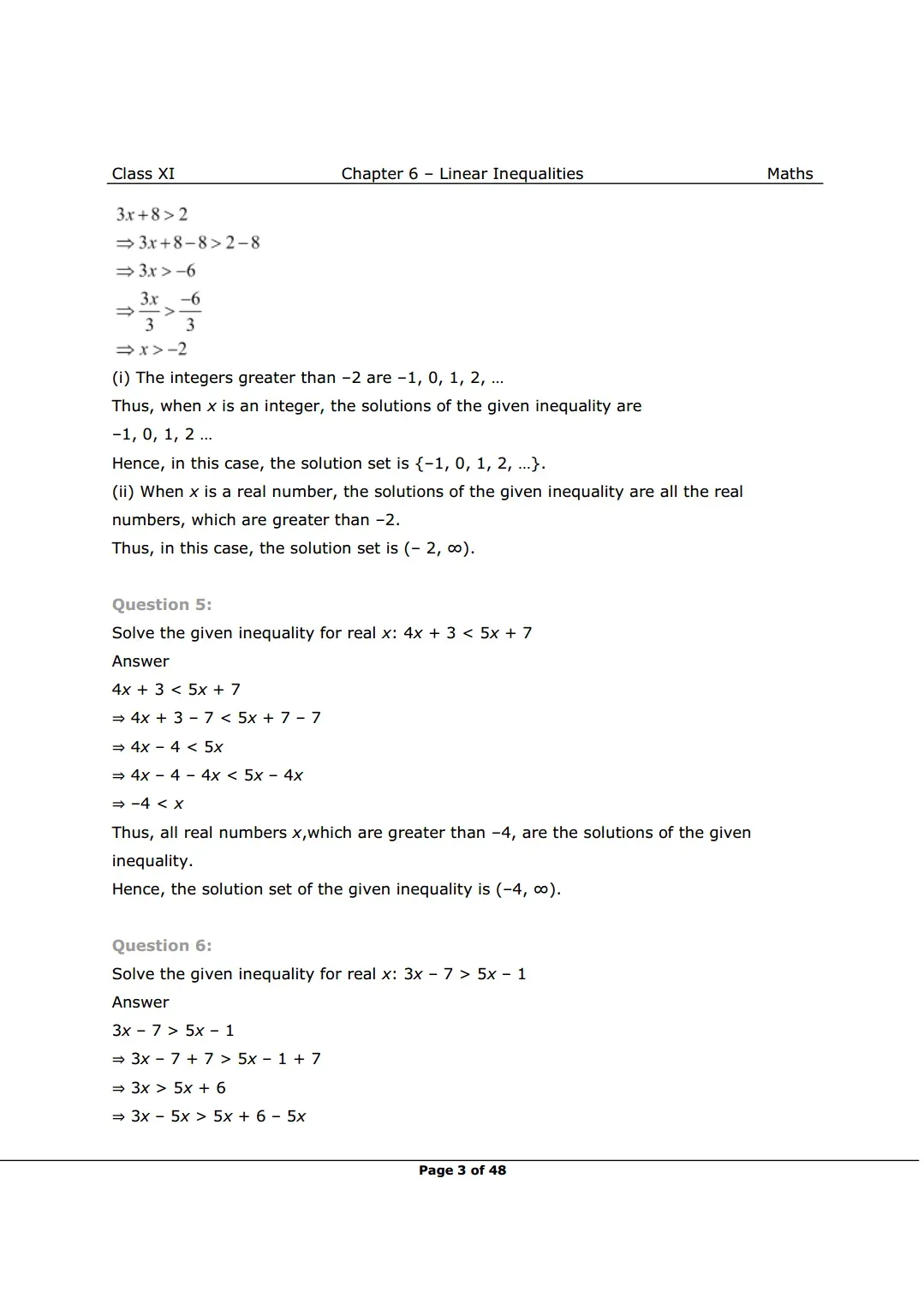 Class 11 Maths Chapter 6 Exercise 6.1 Solutions Image 3