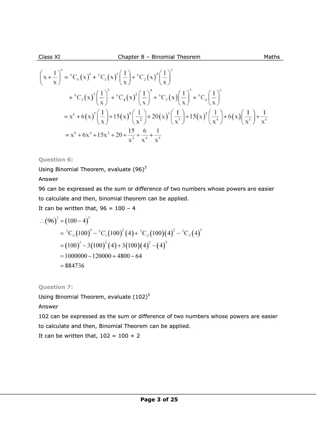 NCERT Class 11 Maths Chapter 8 Exercise 8.1 Solutions Image 3