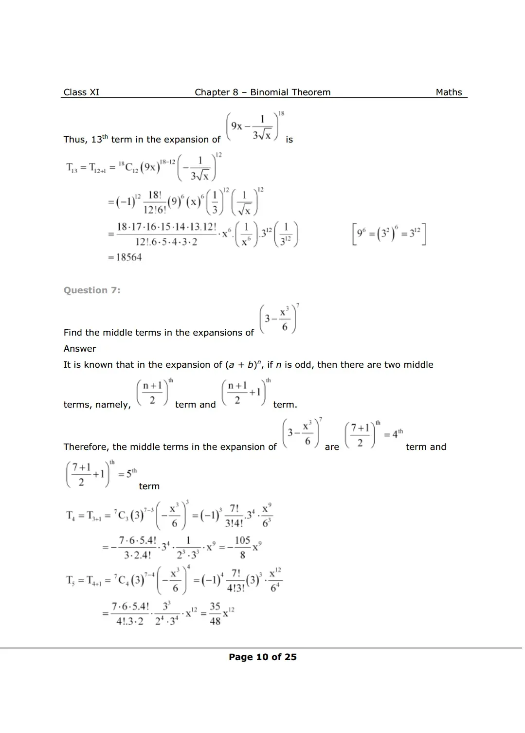 NCERT Class 11 Maths Chapter 8 Exercise 8.2 Solutions Image 3