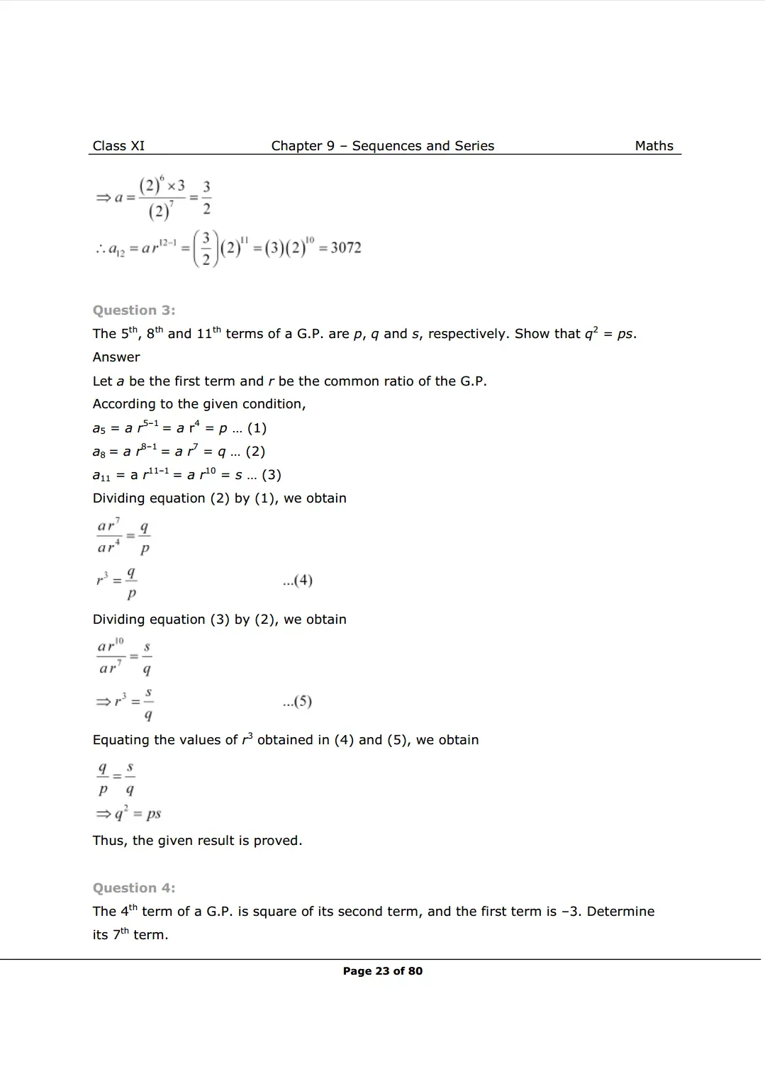 NCERT Class 11 Maths Chapter 9 Exercise 9.3 Solutions image 2