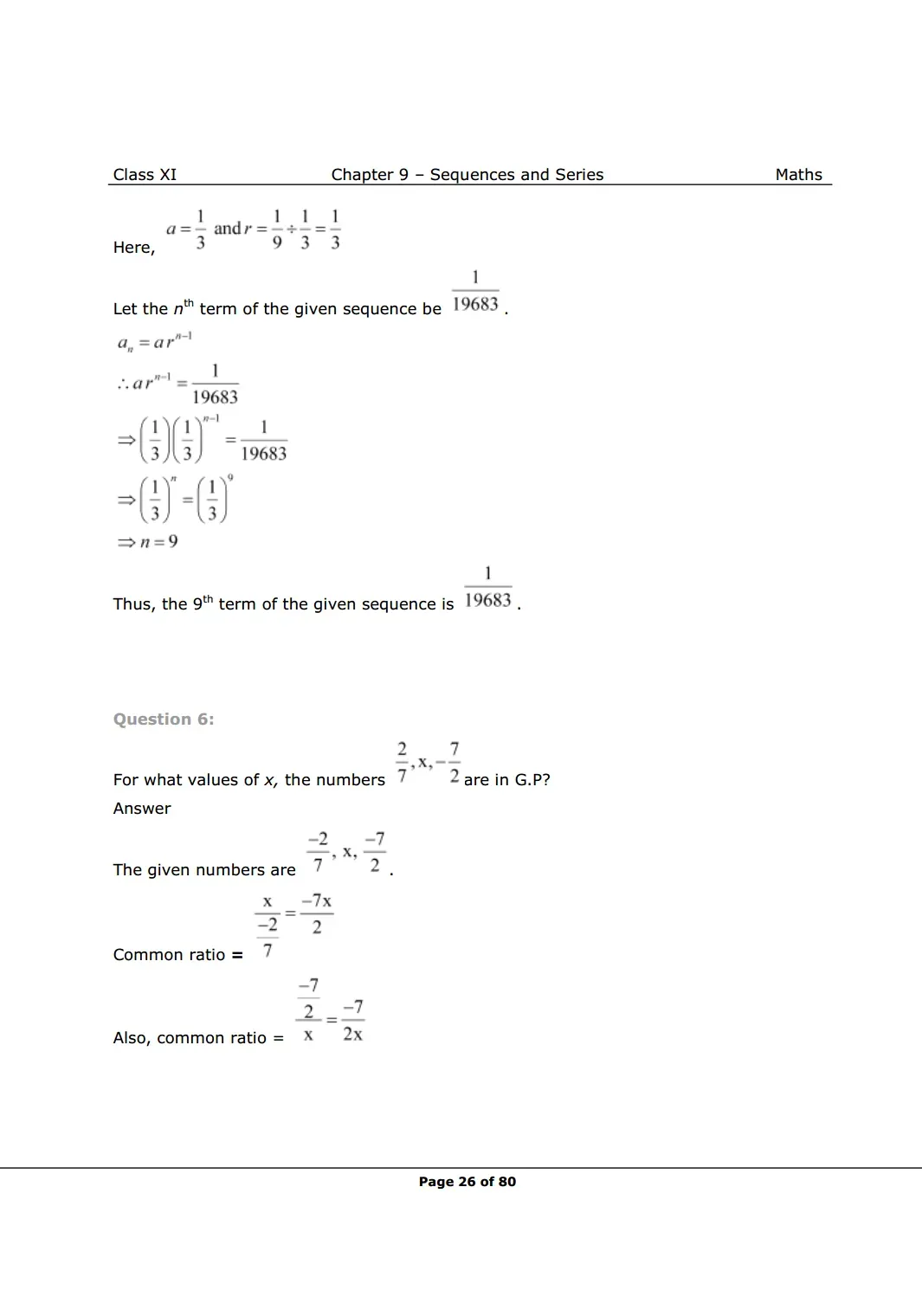NCERT Class 11 Maths Chapter 9 Exercise 9.3 Solutions Image 5