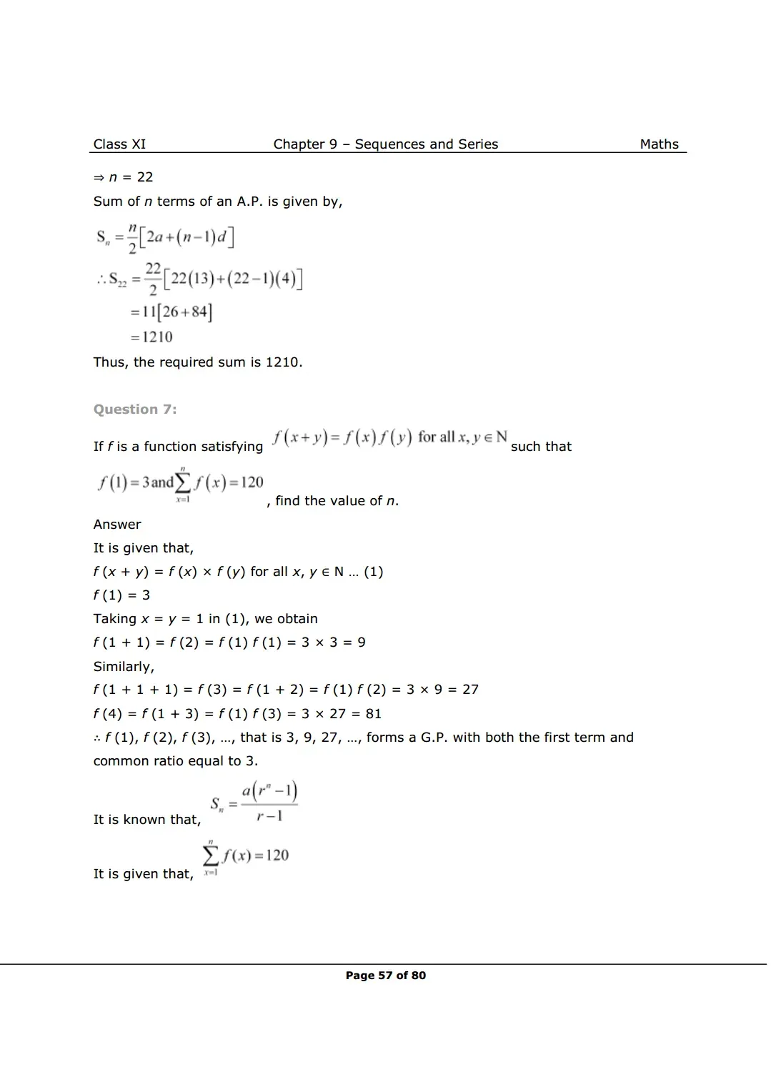 NCERT Solutions For Class 11 Maths Chapter 9 Miscellaneous Exercise image 5