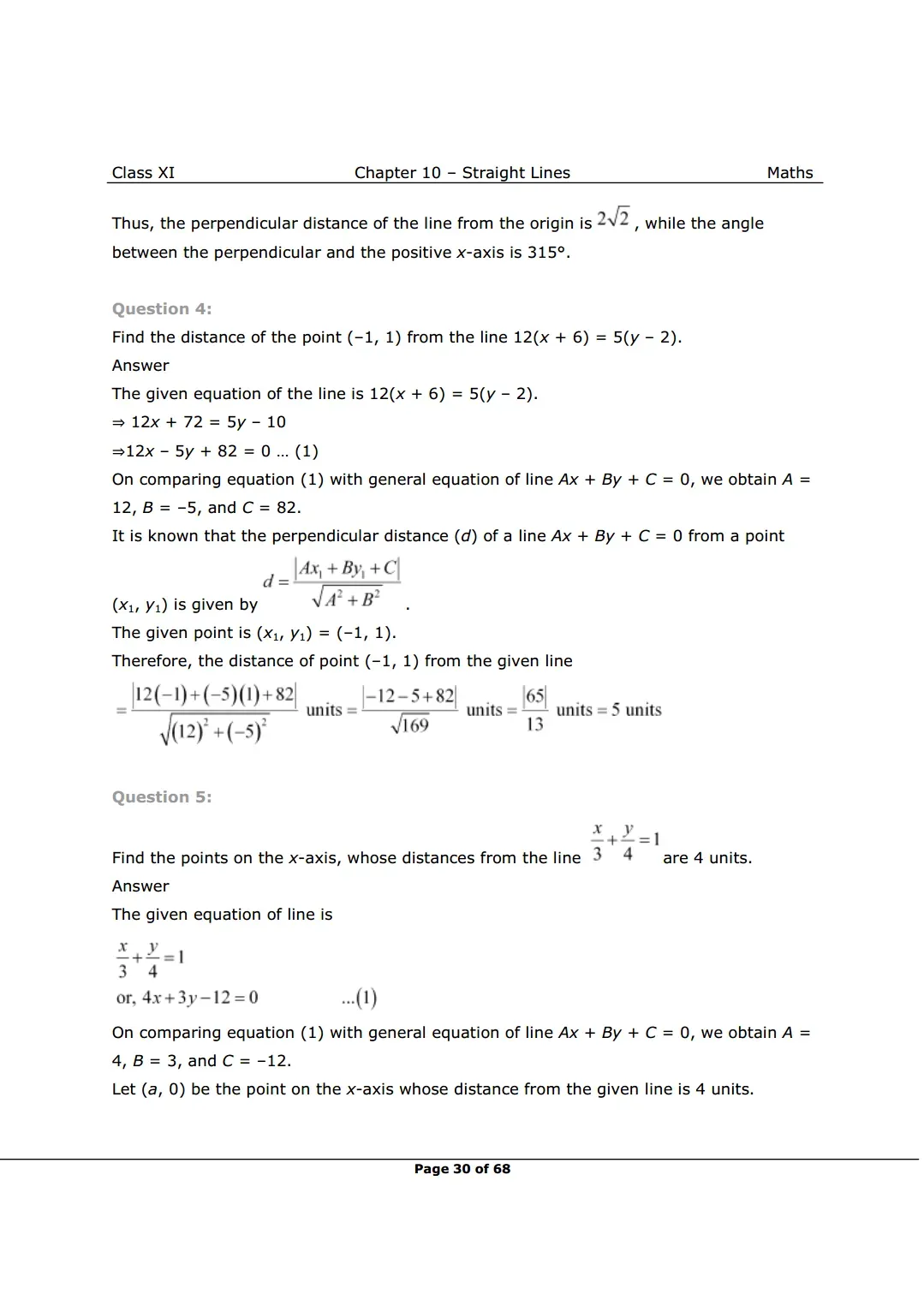 NCERT Class 11 Maths Chapter 10 Exercise 10.3 solutions Image 5