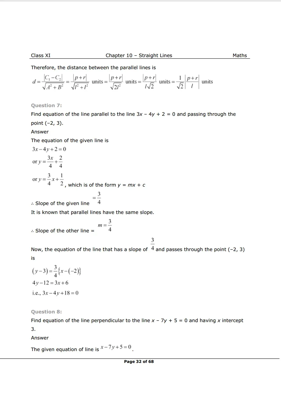 NCERT Class 11 Maths Chapter 10 Exercise 10.3 solutions Image 7