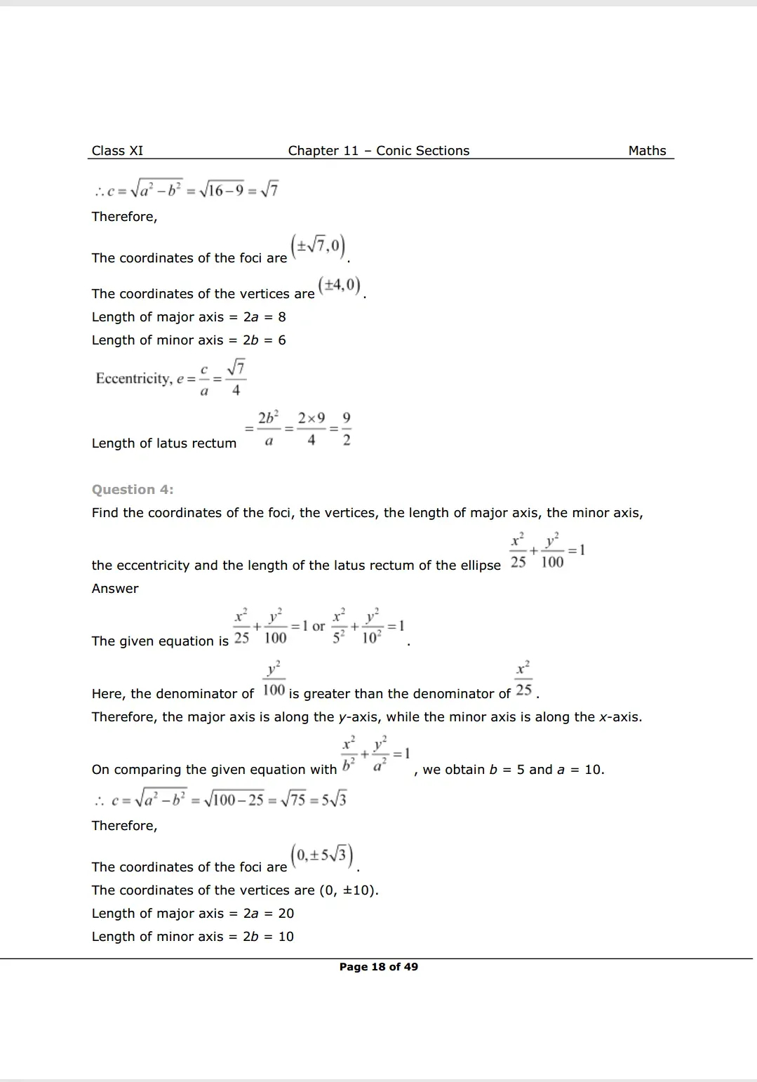 NCERT Class 11 Maths Chapter 11 Exercise 11.3 Solutions Image 3