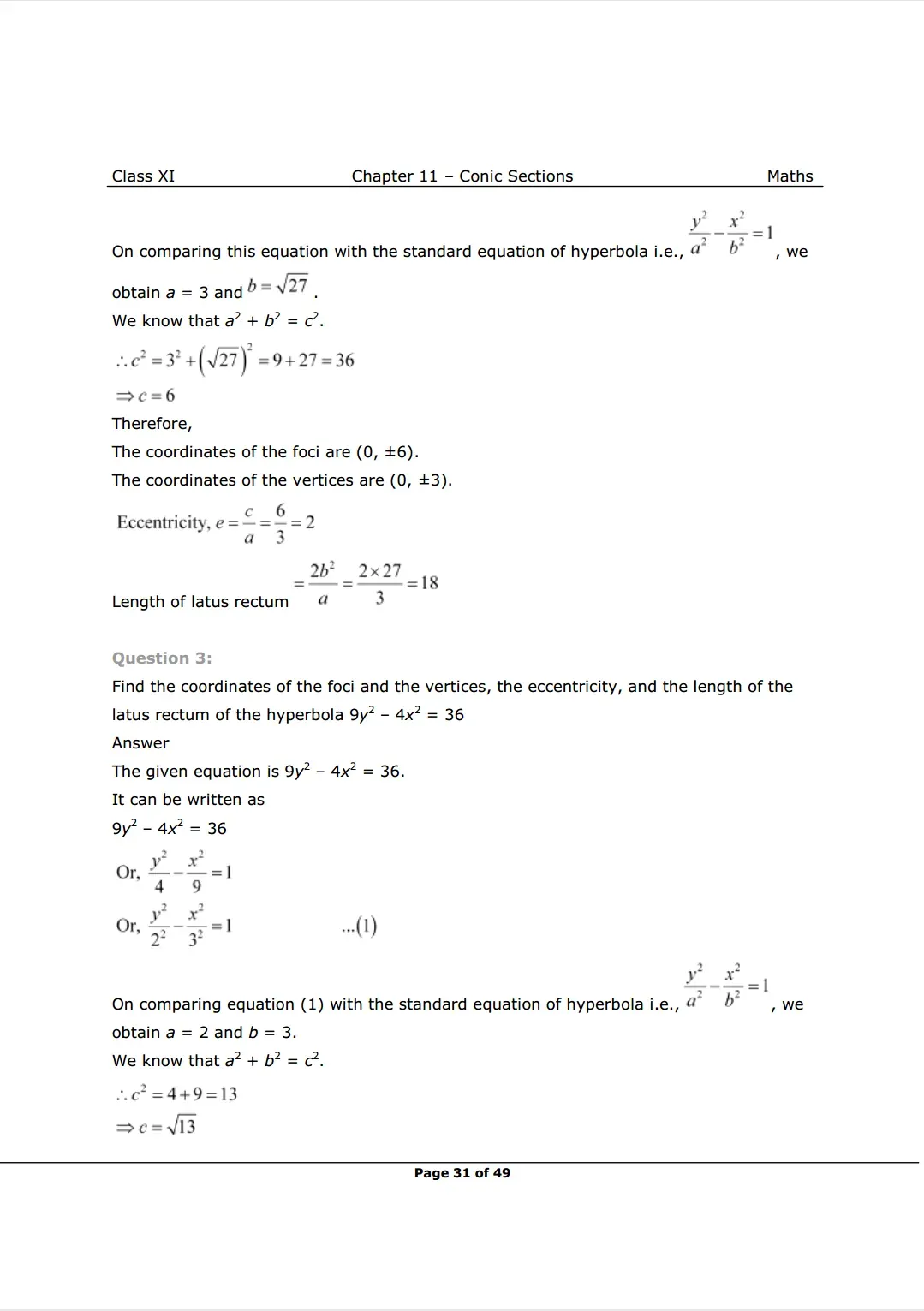 NCERT Class 11 Maths Chapter 11 Exercise 11.4 Solutions Image 2