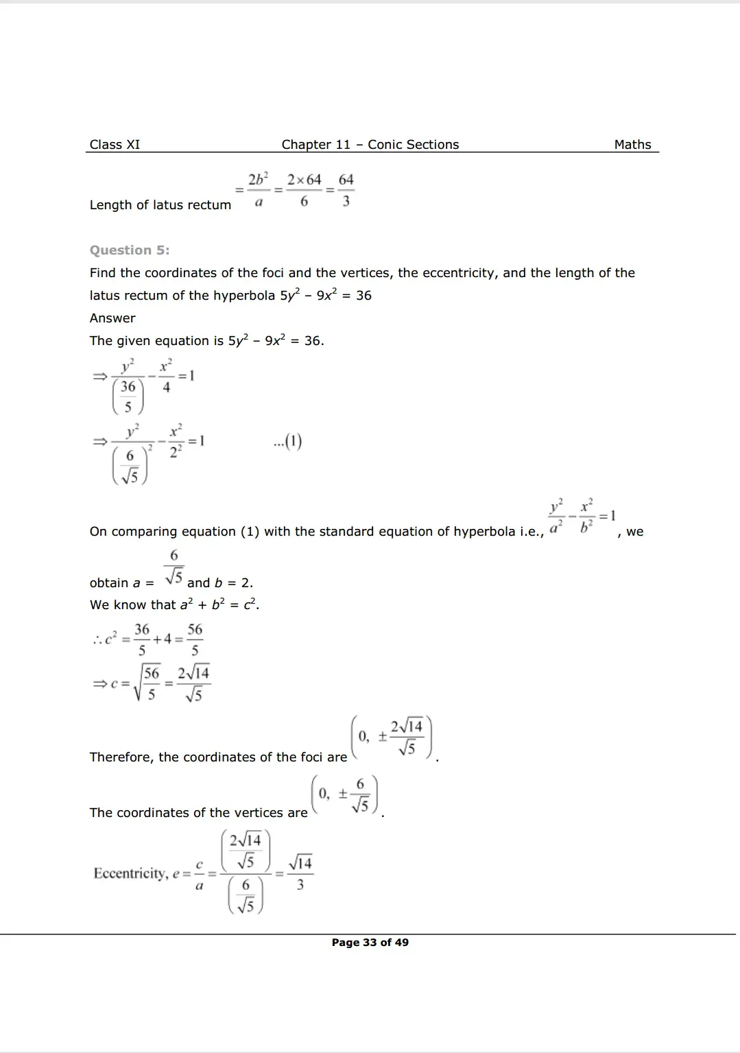 NCERT Class 11 Maths Chapter 11 Exercise 11.4 Solutions Image 4