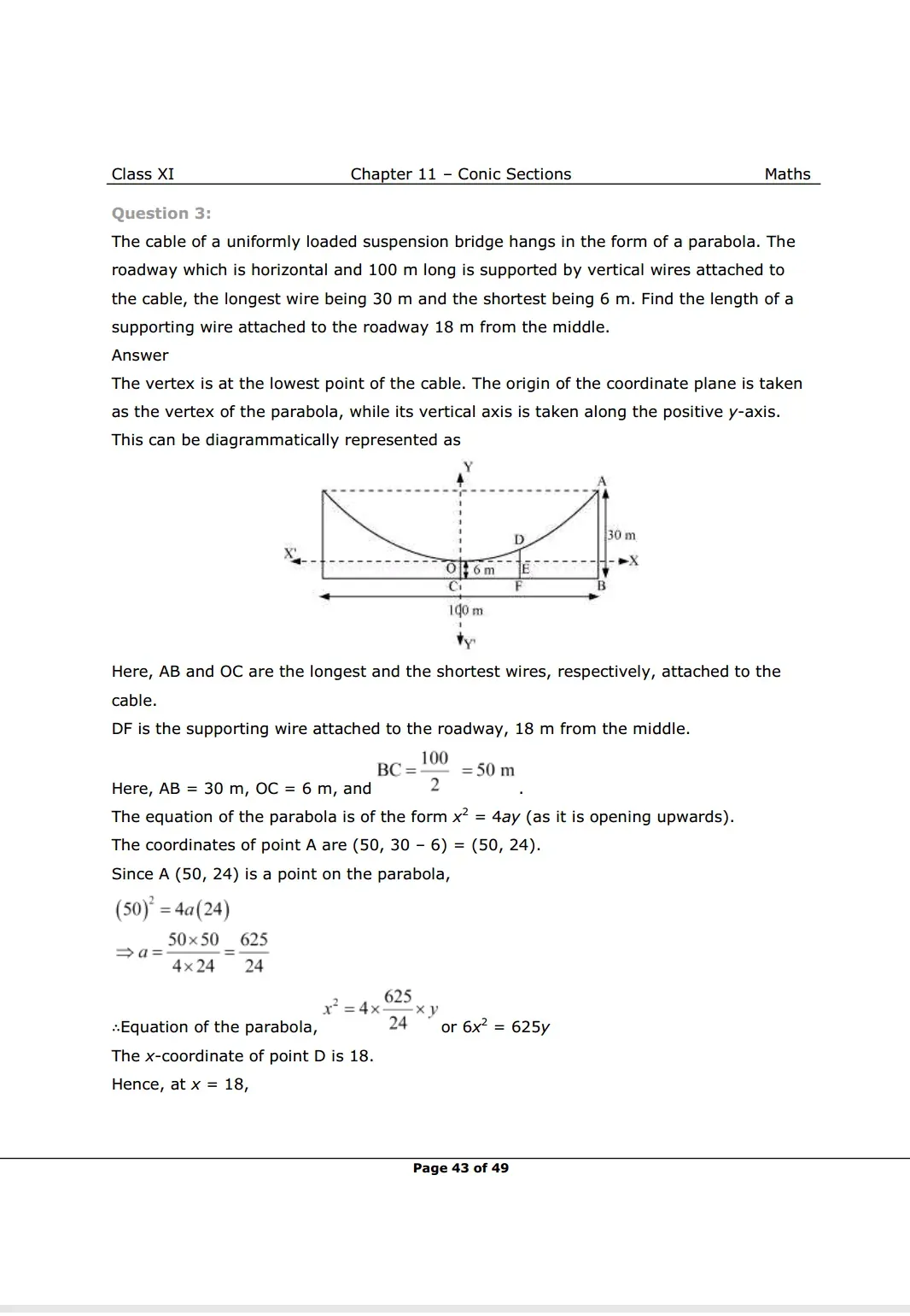 NCERT Solutions For Class 11 Maths Chapter 11 Miscellaneous Exercise Image 3