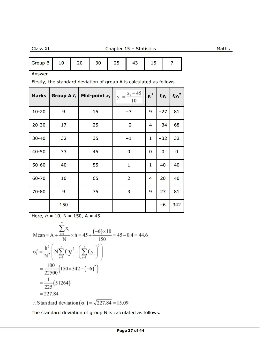 NCERT Class 11 Maths Chapter 15 Exercise 15.3 Solutions Image 2