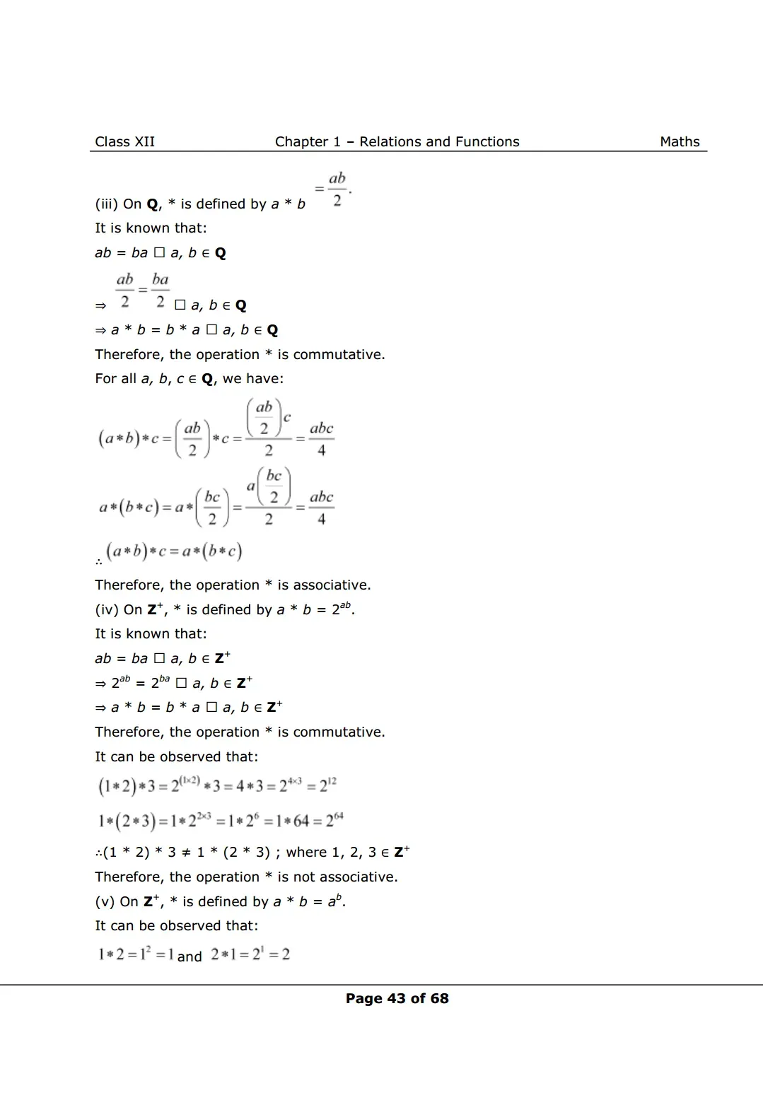 NCERT Class 12 Maths Chapter 1 Exercise 1.4 Solutions image 3