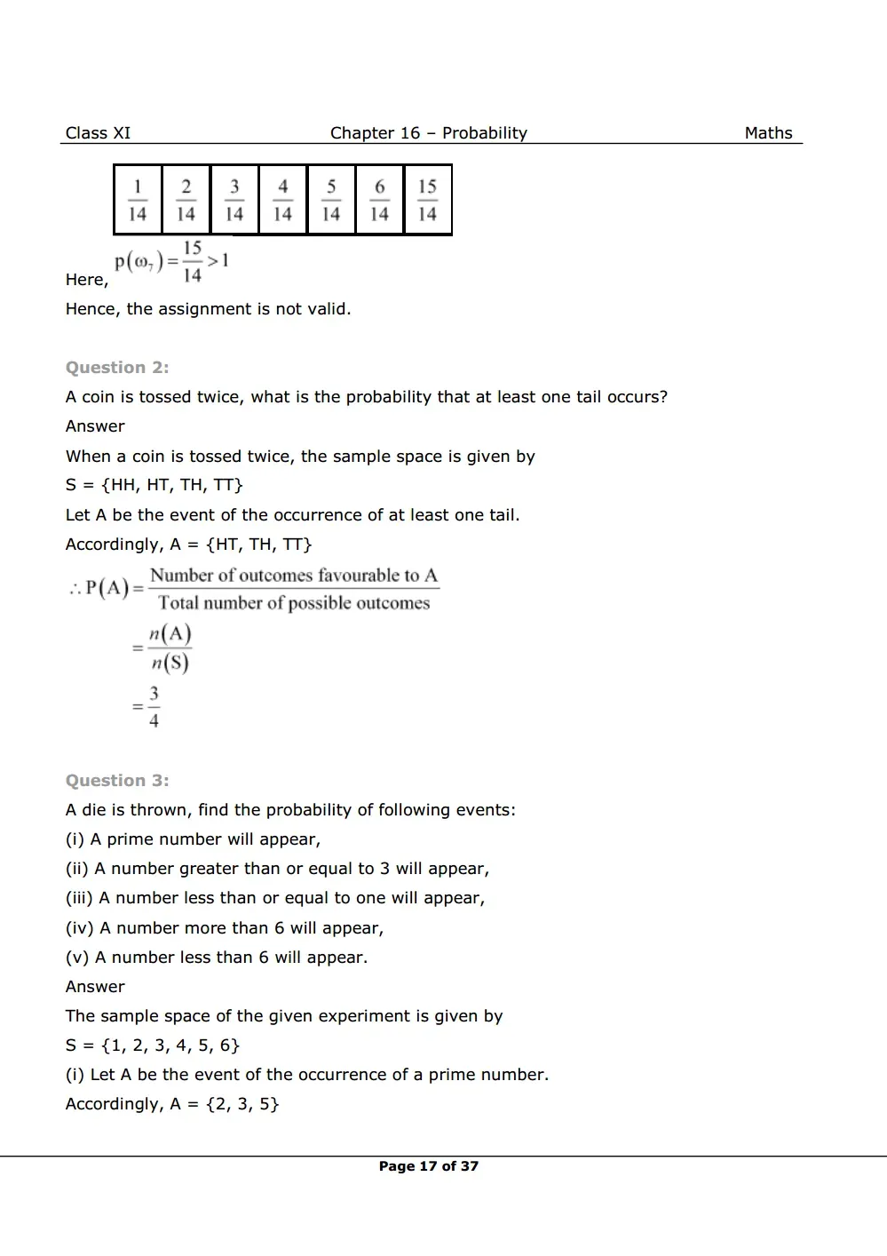 NCERT Class 11 Maths Chapter 16 Exercise 16.3 Solutions image 3